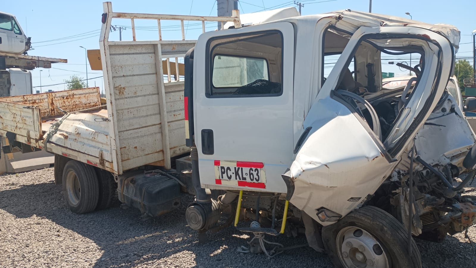 CARROCERíA FRIGORíFICA Chevrolet NPR 816 2015  USADA  EN DESARME